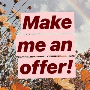 Make me an offer on any item :)